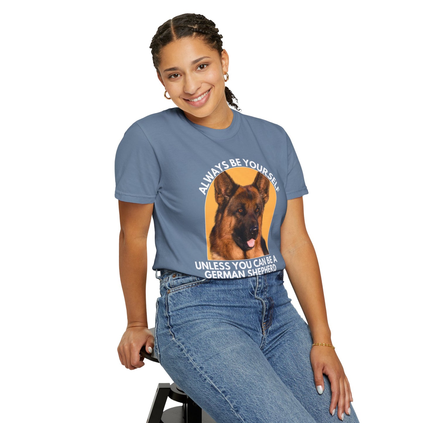 Unisex Dog Lover T-Shirt - 'Always Be Yourself Unless You Can Be a German Shepherd' - Comfortable & Stylish