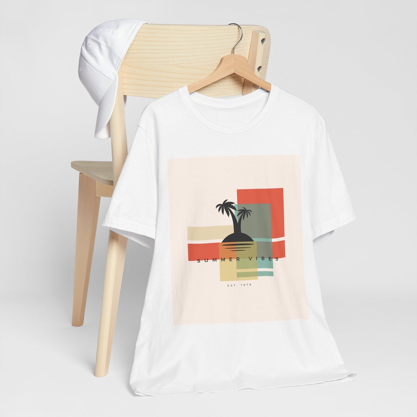 Tropical Sunset Tee, Summer Vibes Shirt, Vacation Outfit, Unisex Graphic Tee, Gift for Beach Lovers, Casual Wear