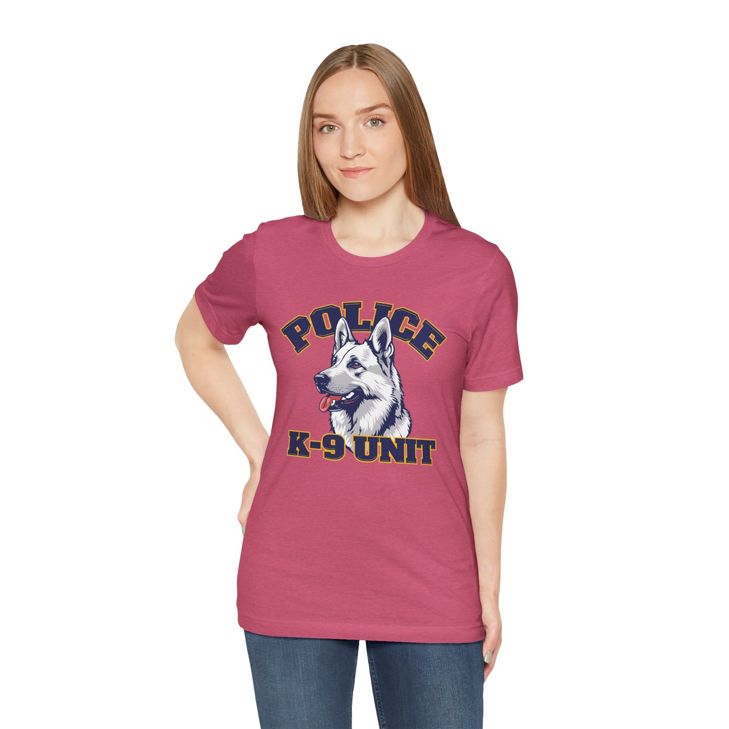 German Shepherd K-9 Unit Police Tee - Perfect for Dog Lovers, Police Fans