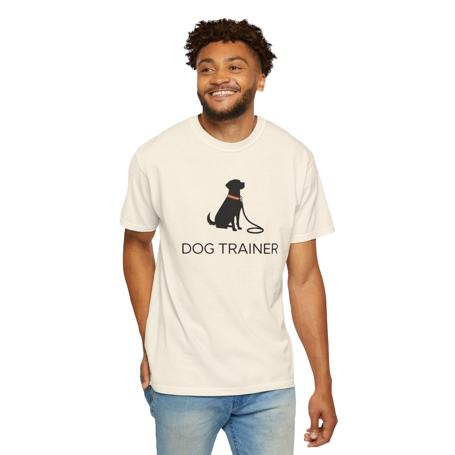 Dog Trainer T-Shirt, Black Dog, Pet Lover Gift, Animal Care Apparel, Gift for Dog Trainers