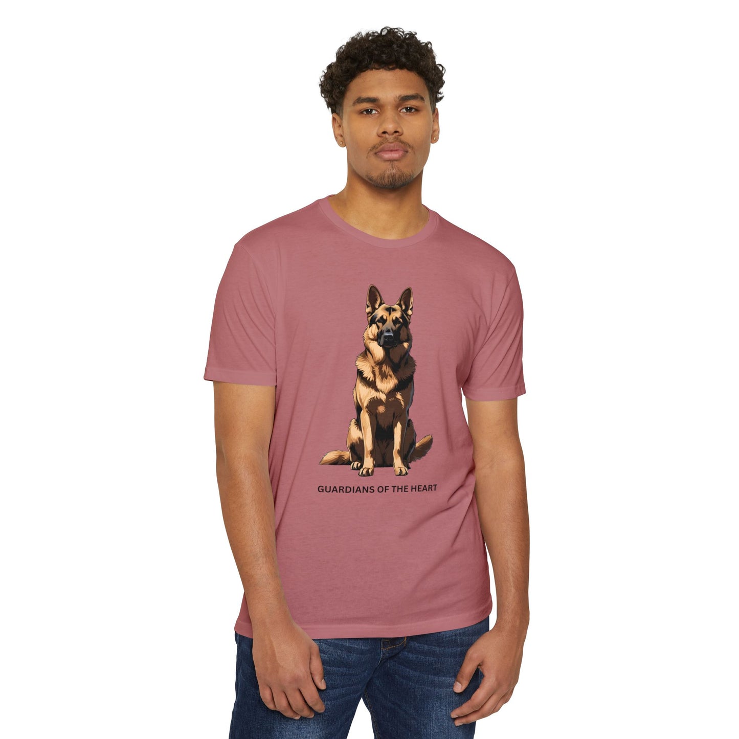 Guardians of the Heart German Shepherd T-Shirt, Unisex Dog Lover Tee, Gift for Pet Lovers, Casual Everyday Wear