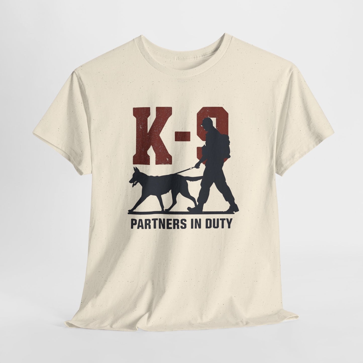 K-9 Partners in Duty Tee, Dog Handler T-Shirt, Dog Lover Tee, Police Dog Apparel, Dog Owner T-Shirt