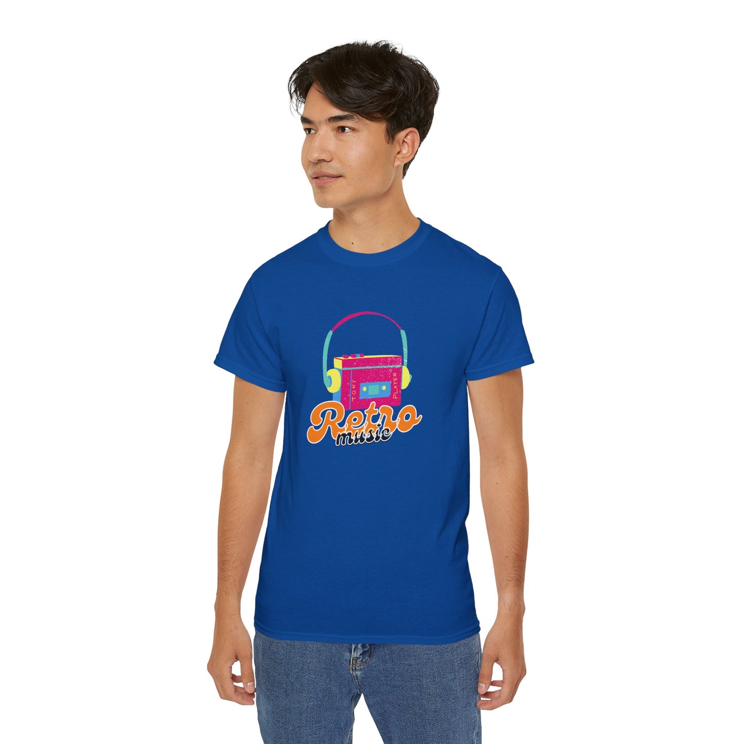 Retro Music Unisex Tee, Vintage Style Shirt, 80s Music Lover Gift, Casual Wear, Festival Outfit, Music Party T-Shirt