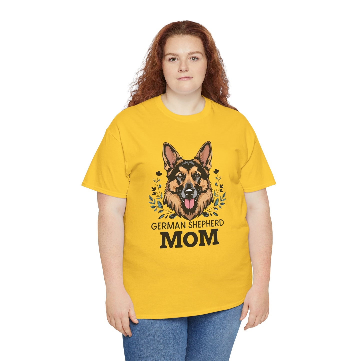 German Shepherd Mom Tee - Perfect Gift for Dog Lovers, Animal Lovers, Pet Parenthood, Birthday, Mother's Day