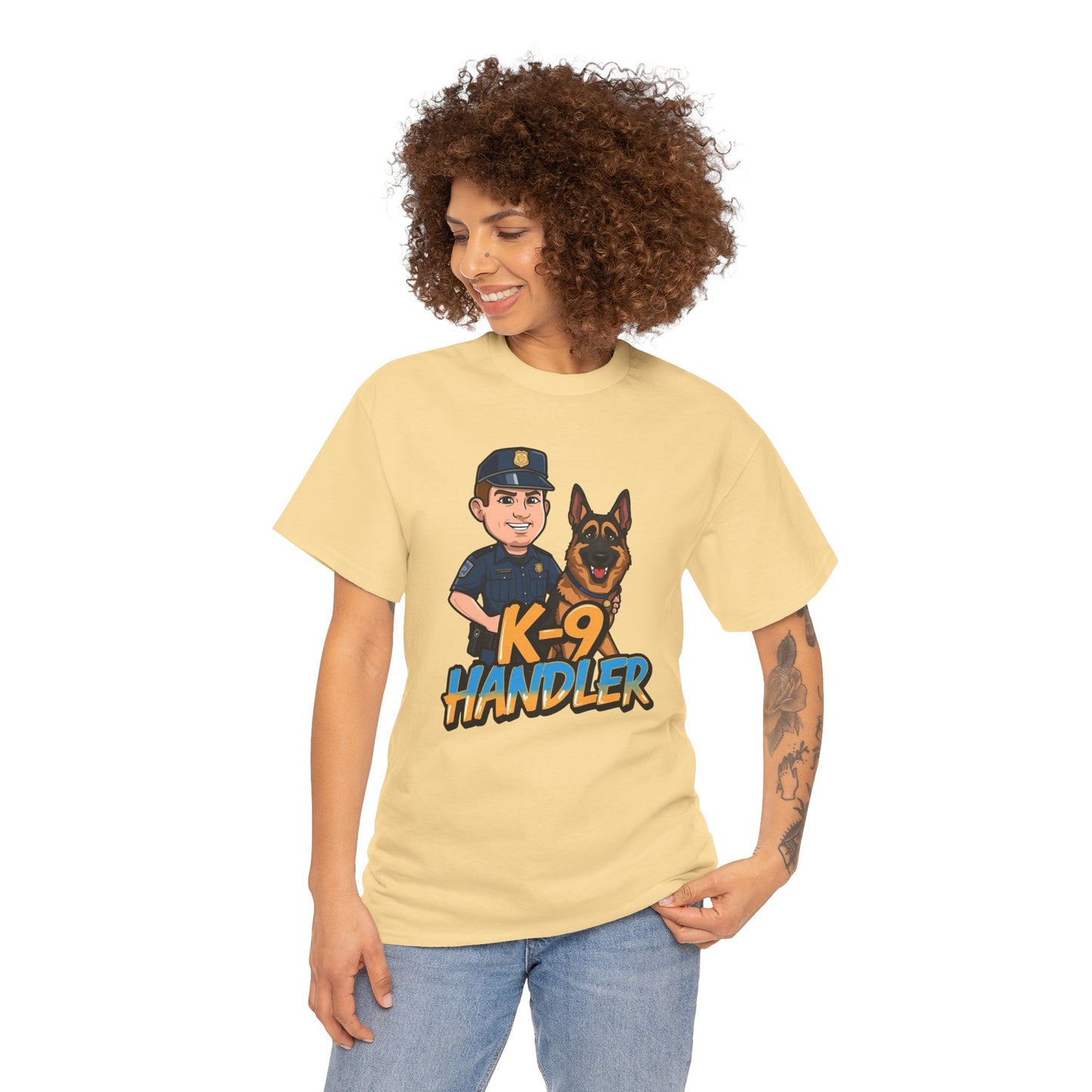 Funny K-9 Handler T-Shirt: The Ultimate Gift for Dog Lovers & Officers