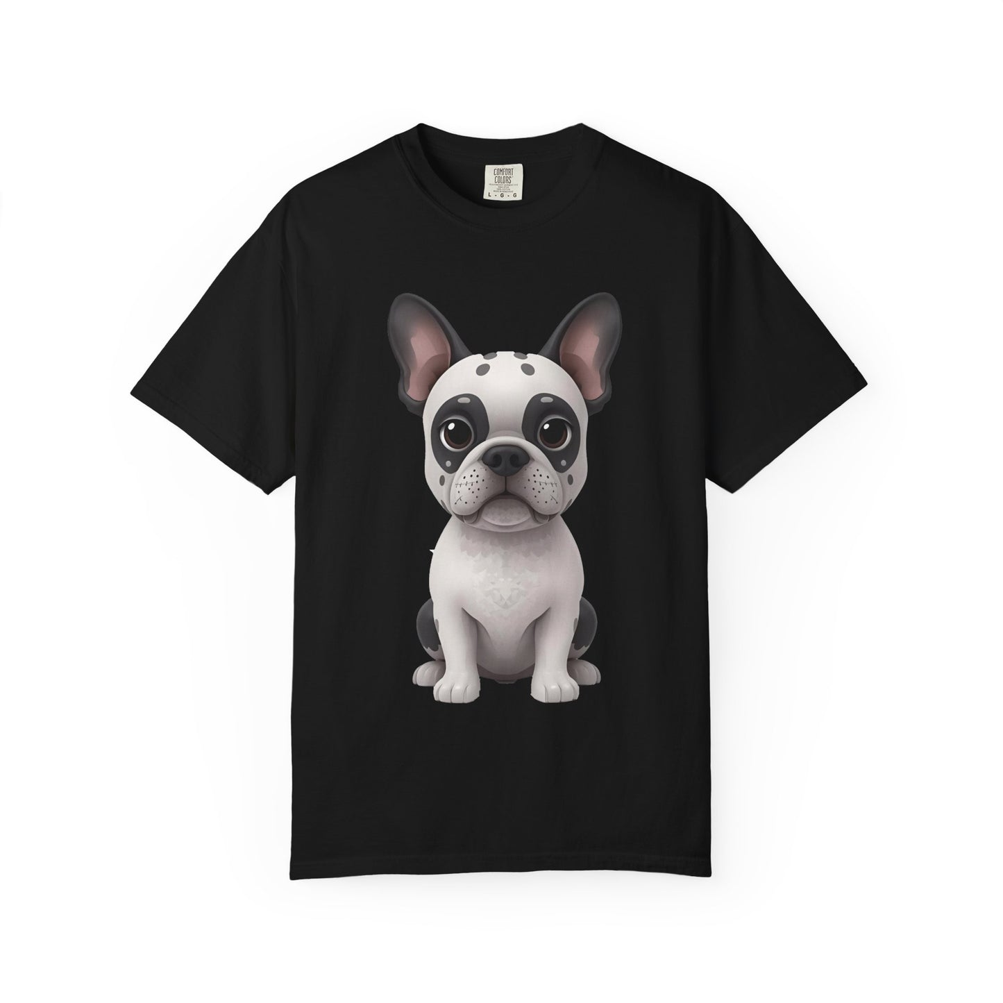 Cute 3D Design French Bulldog Unisex T-shirt, Animal Lover Gift