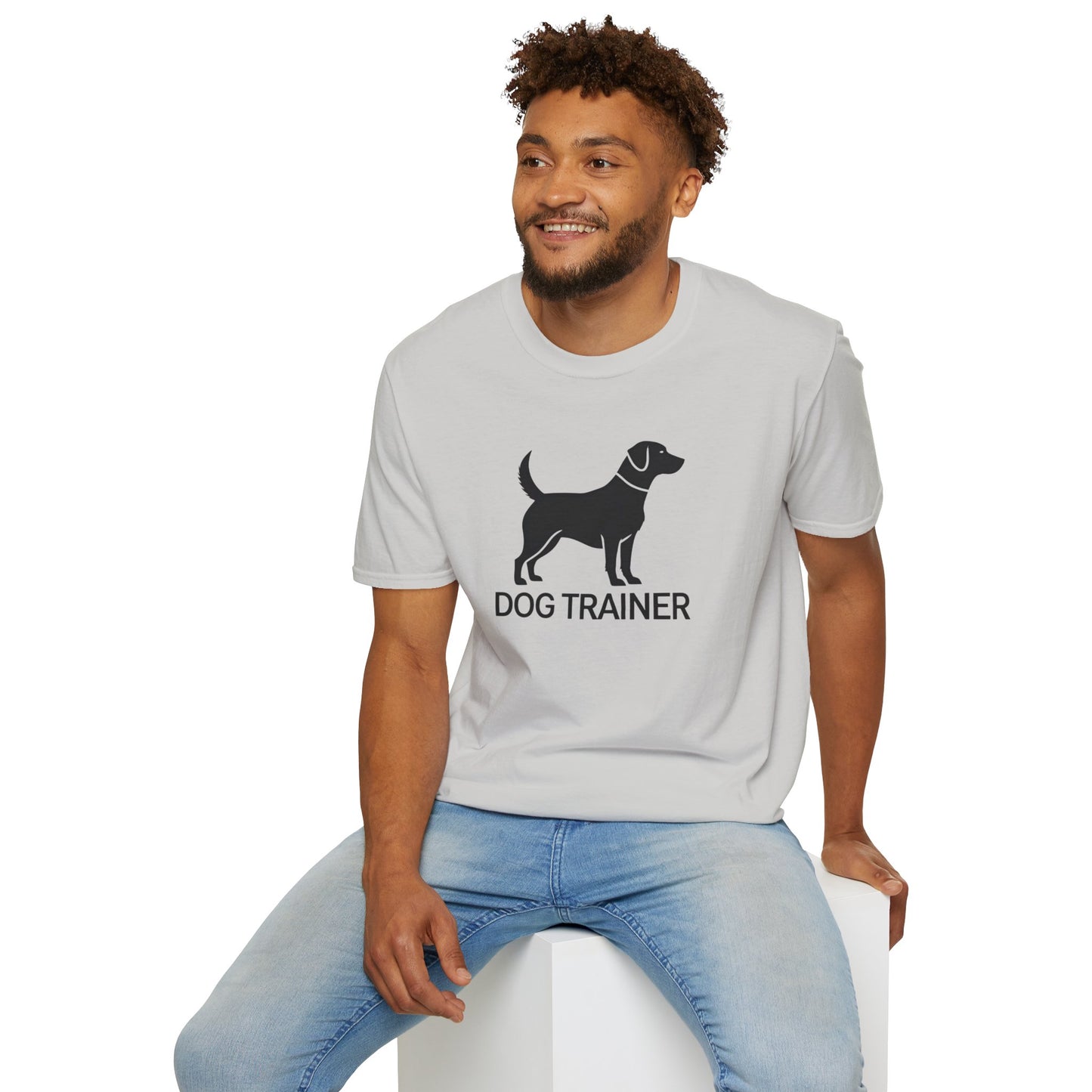 Dog Trainer Unisex Softstyle T-Shirt | Casual Pet Lover Tee, Gifts for Dog Trainers, Dog Lover Apparel