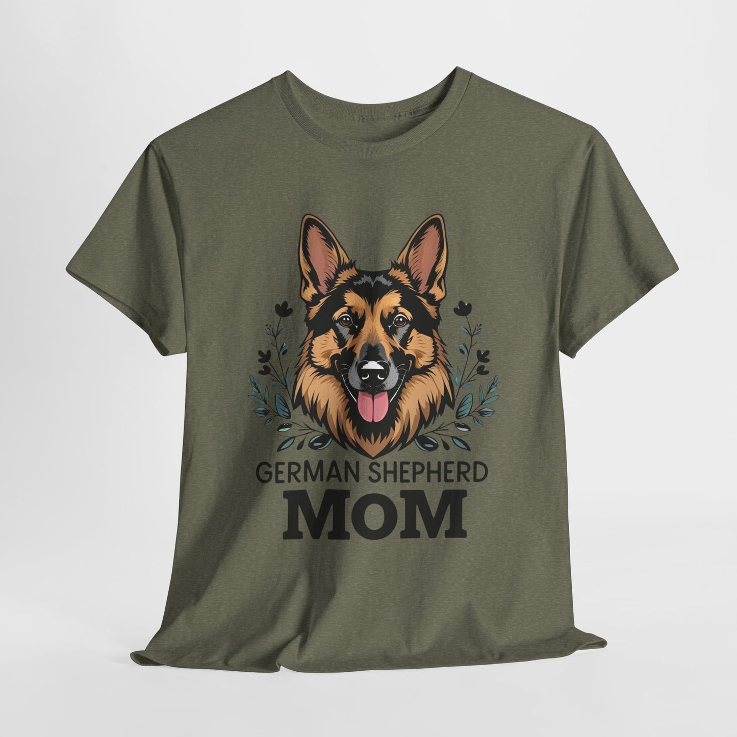 German Shepherd Mom Tee - Perfect Gift for Dog Lovers, Animal Lovers, Pet Parenthood, Birthday, Mother's Day
