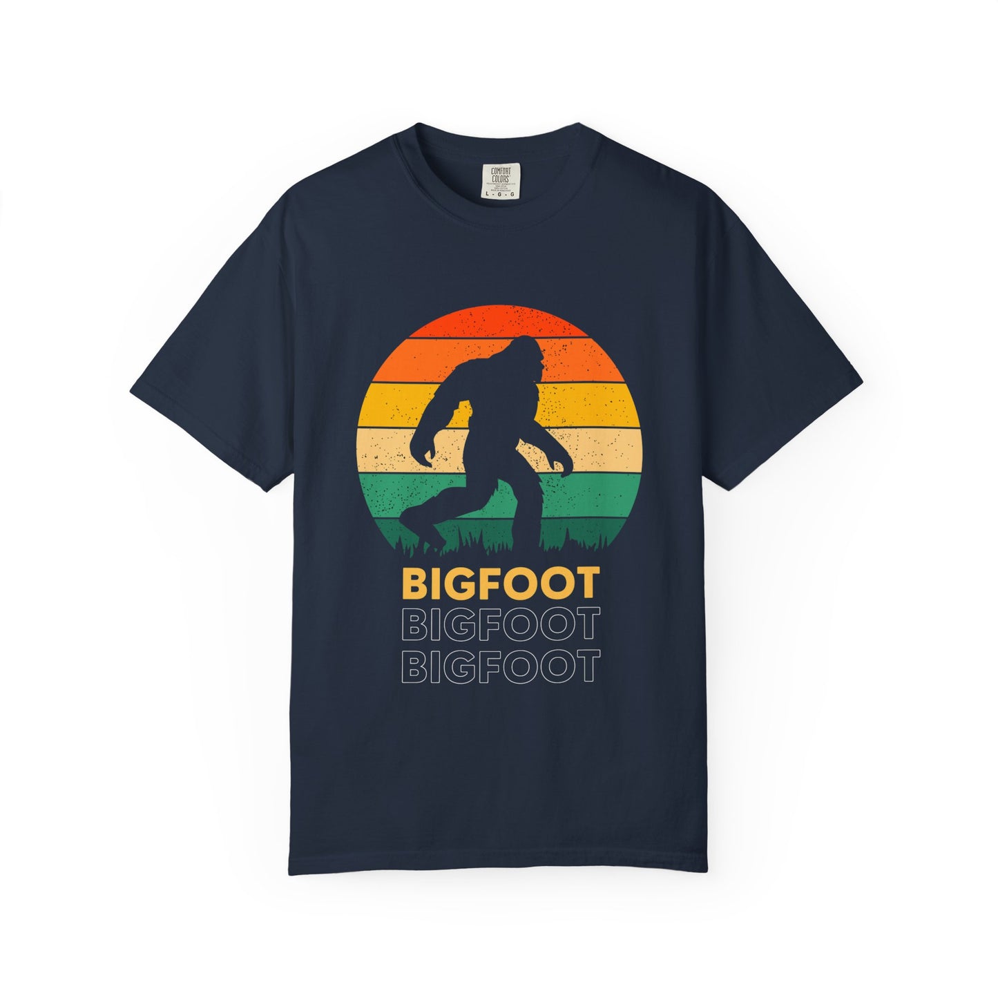 Retro Bigfoot Unisex T-Shirt, Vintage Sasquatch Tee, Nature Lover Gift, Outdoor Adventure Apparel, Cool Summer Shirt