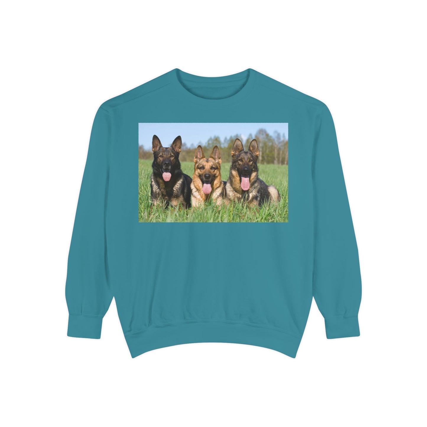 German Shepherd Friends Sweatshirt - Cozy Unisex Apparel for Dog Lovers