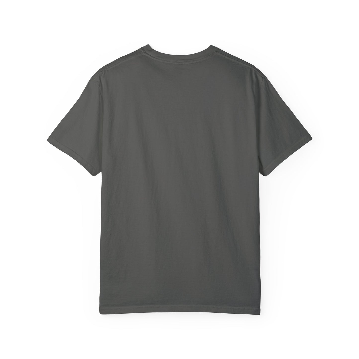 Unisex Dog Lover T-Shirt With Black German Shepherd Leaving Tongue Out and Caption Life is Better With A Dog