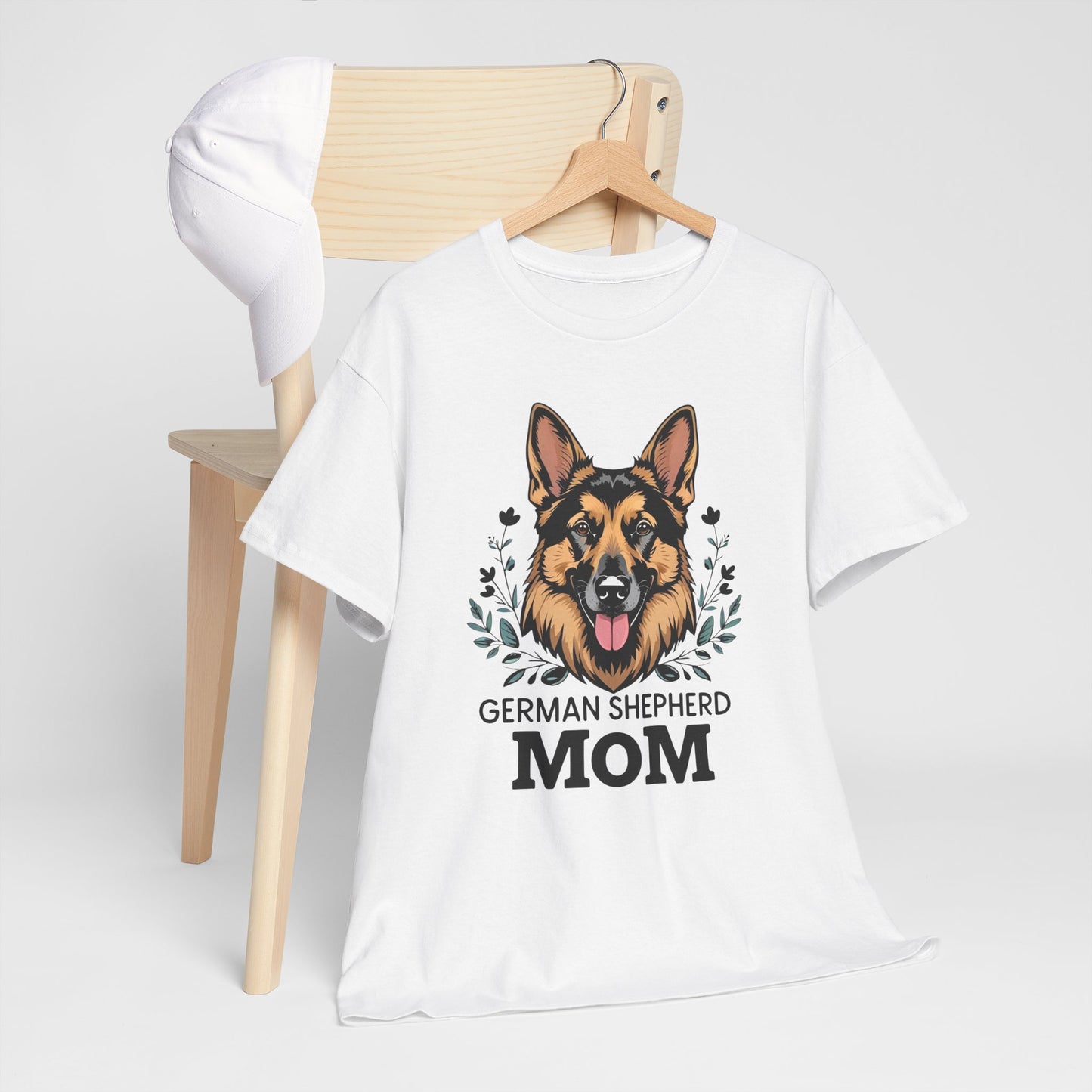 German Shepherd Mom Tee - Perfect Gift for Dog Lovers, Animal Lovers, Pet Parenthood, Birthday, Mother's Day