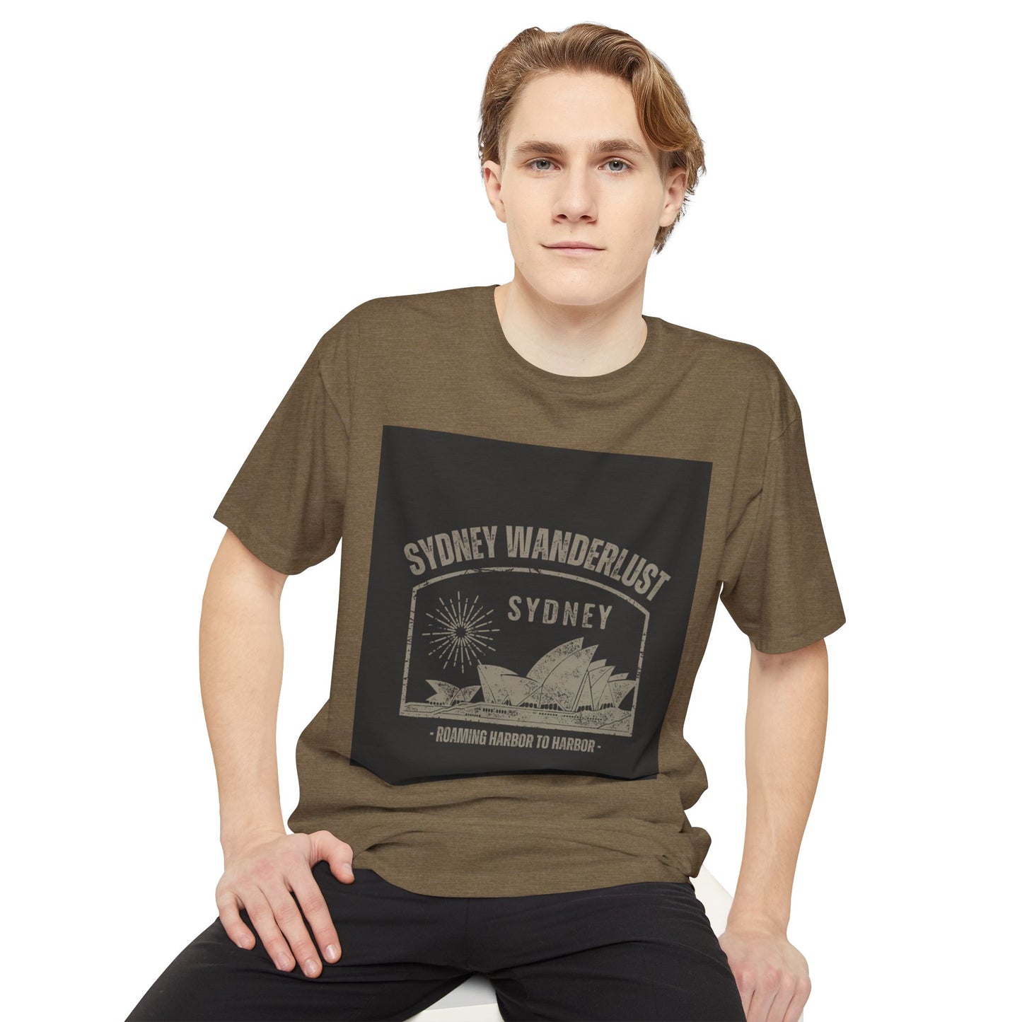 Urban Wanderlust Tee: Vintage Sydney Graphic Tee, Travel Shirt, Adventure Apparel, Gift for Travelers, Unisex Casual Wear