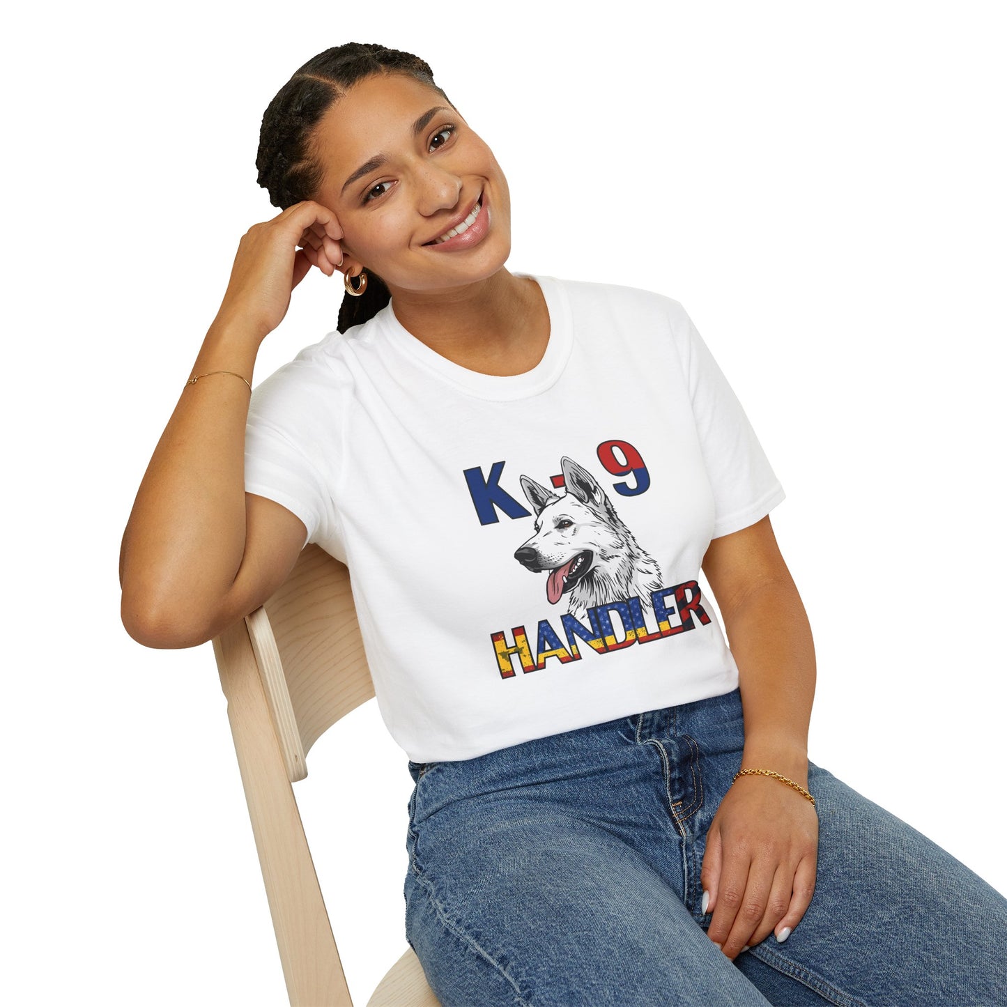 German Shepherd K9 Handler T-Shirt, Police Dog Tee, Canine Enthusiast Apparel