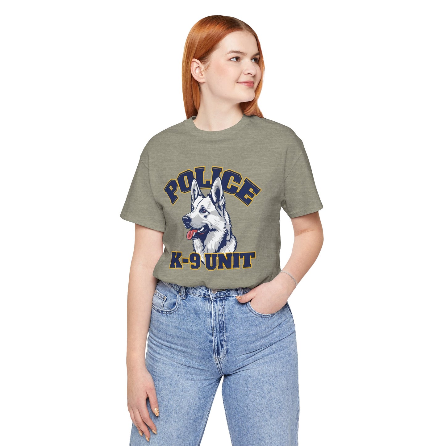 German Shepherd K-9 Unit Police Tee - Perfect for Dog Lovers, Police Fans