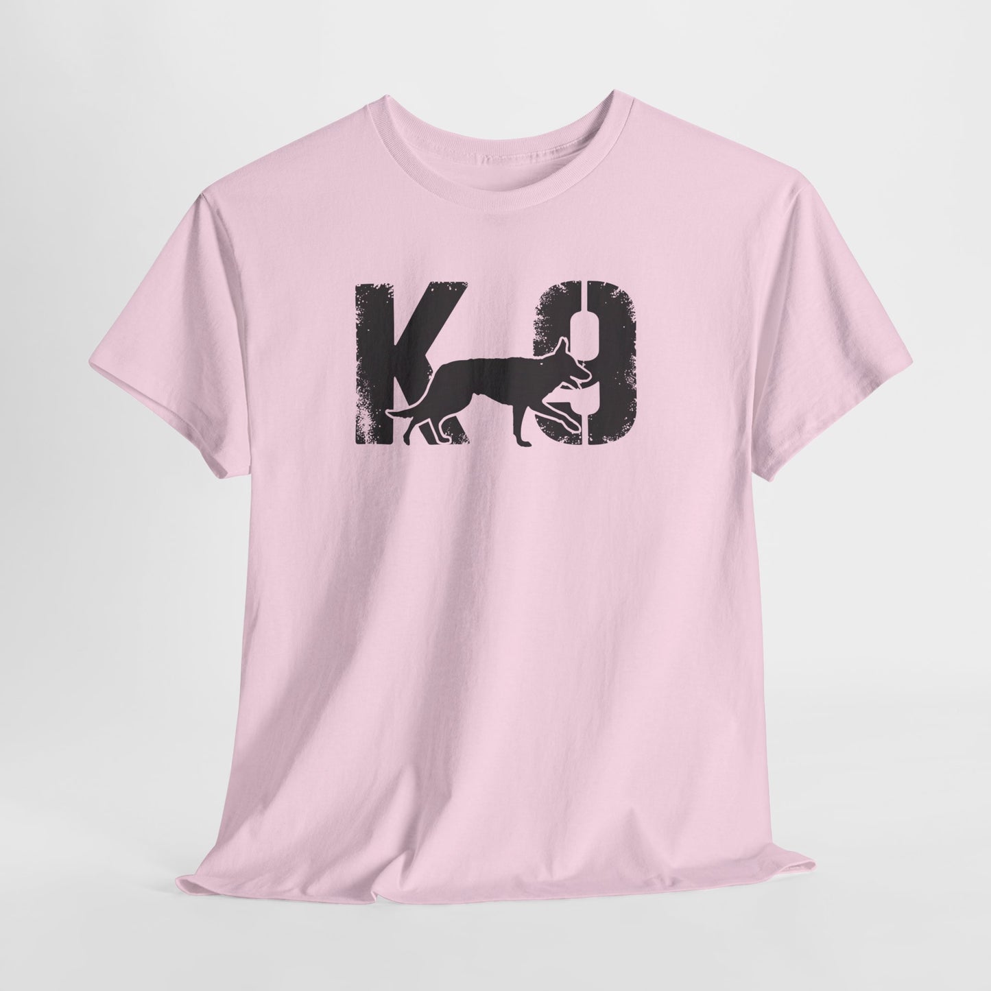 K-9 Dog Lover's Unisex Heavy Cotton Tee | T-Shirt for K-9 Handler | Dog Between K and 9 Design