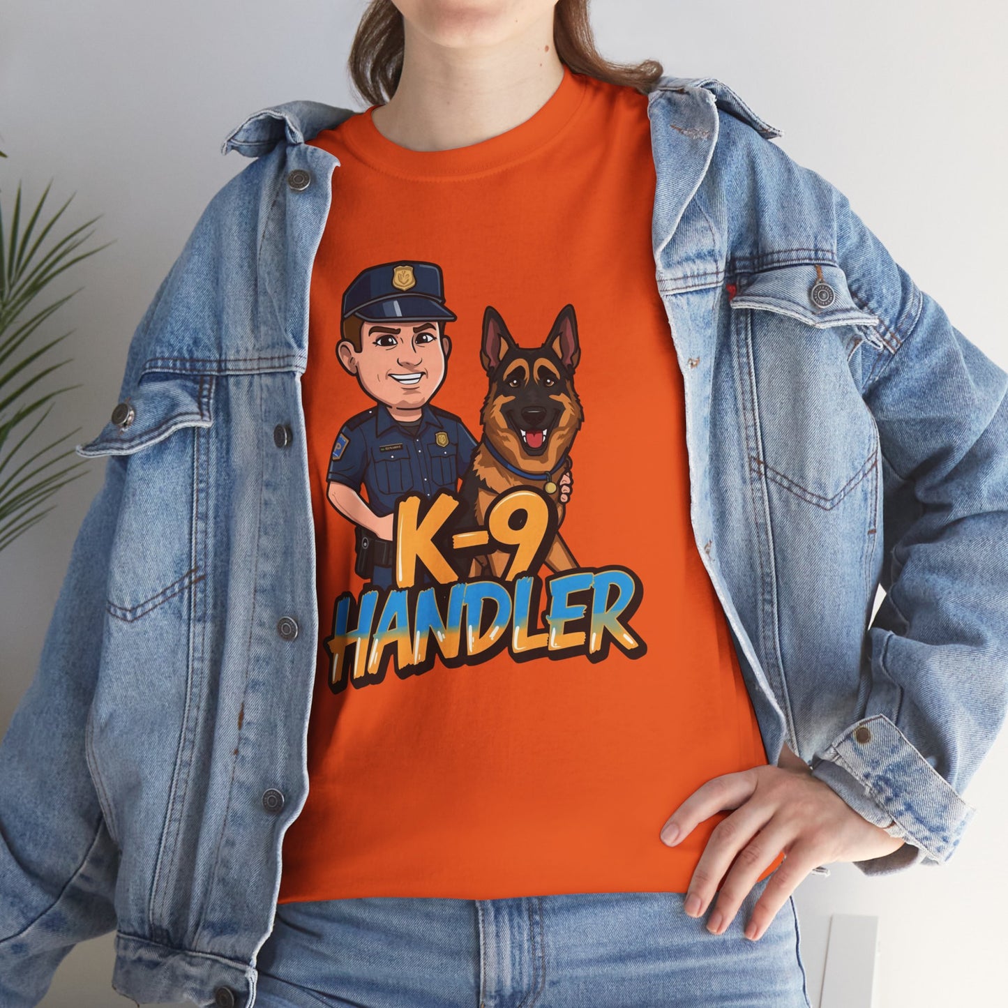 Funny K-9 Handler T-Shirt: The Ultimate Gift for Dog Lovers & Officers