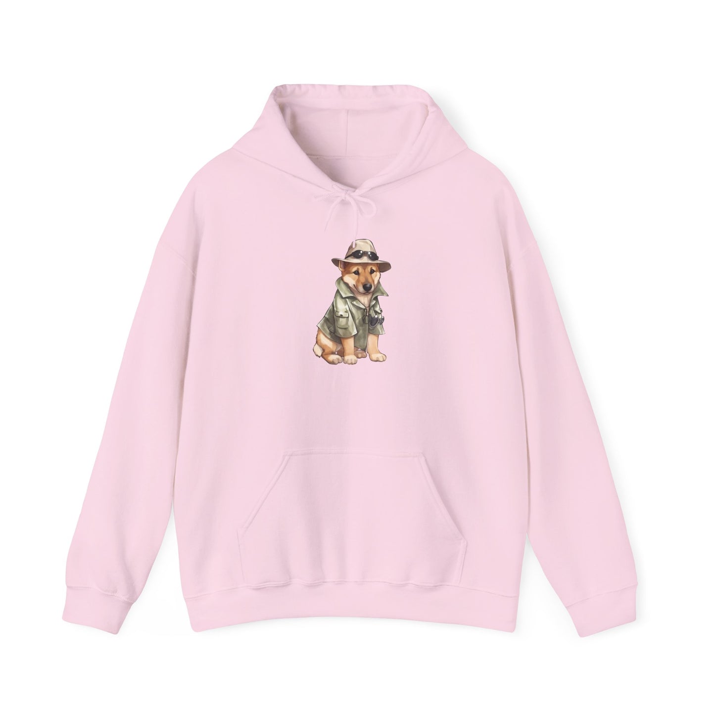 Cute Dog Explorer Hoodie - Unisex Heavy Blend™ Sweatshirt