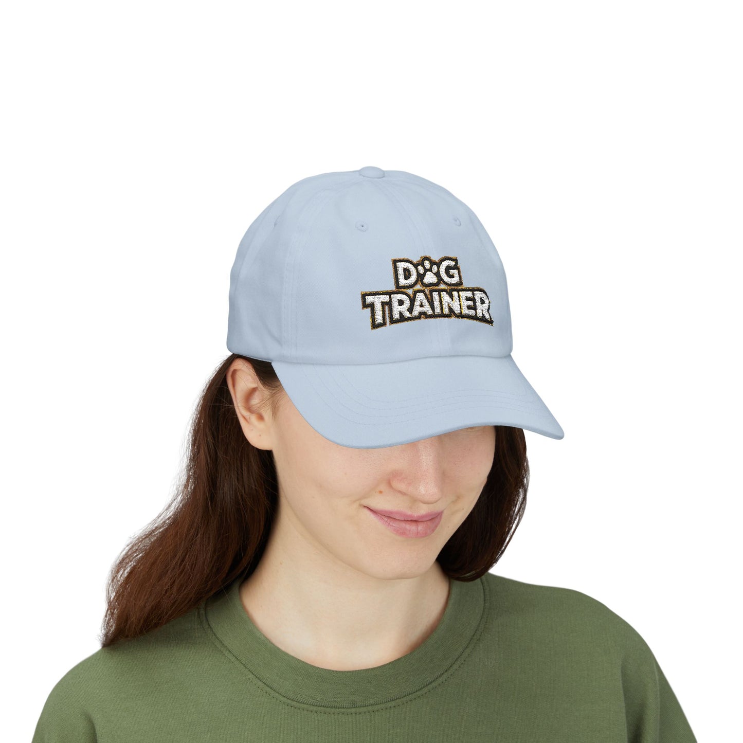 Embroidered Dog Trainer Classic Dad Cap, Adjustable Baseball Cap, Dog Owner Accessory