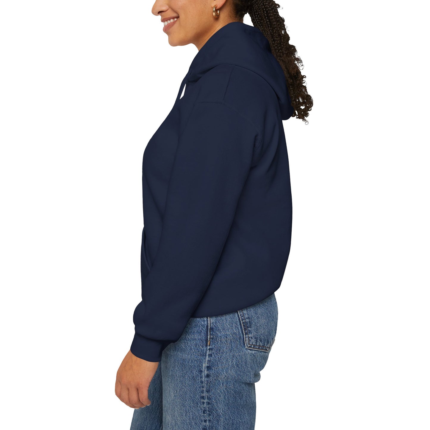Unisex Dog Lover Hoodie With Close Up of Working Line German Shepherd and Caption Loyal & Loving