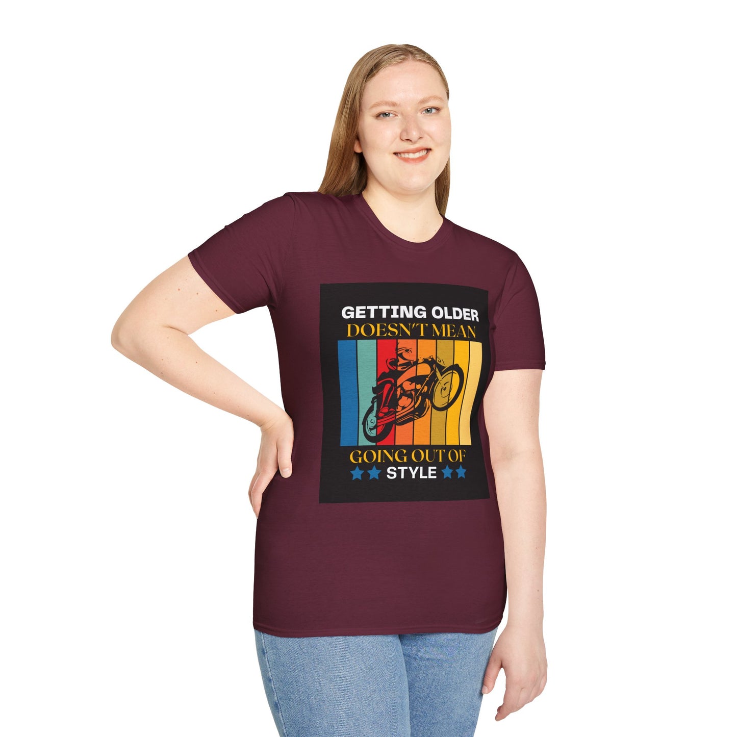 Vintage Motorcycle T-Shirt - Fun Gift for Bikers, Birthday, Unisex Apparel, Casual Wear, Fashion Statement