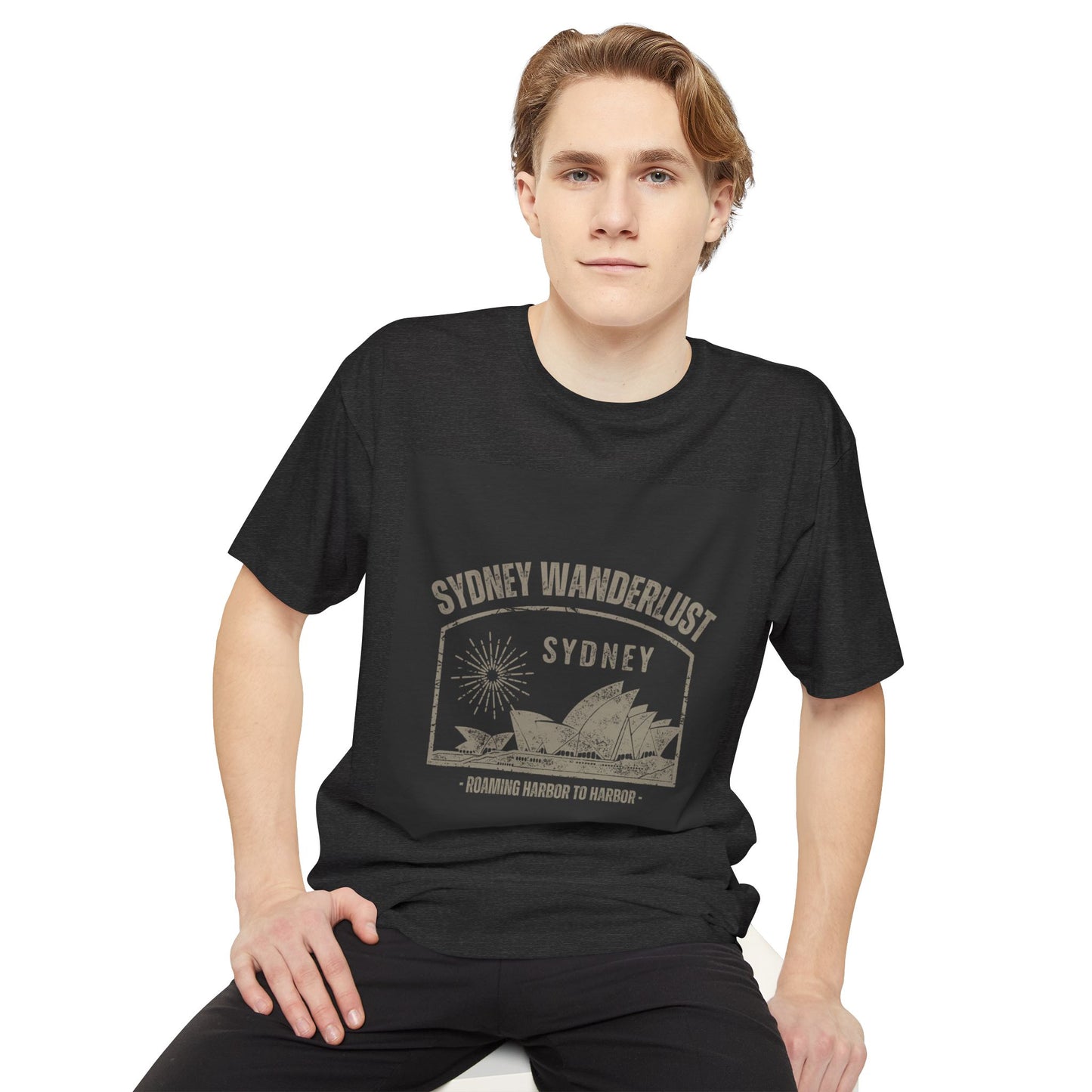 Urban Wanderlust Tee: Vintage Sydney Graphic Tee, Travel Shirt, Adventure Apparel, Gift for Travelers, Unisex Casual Wear