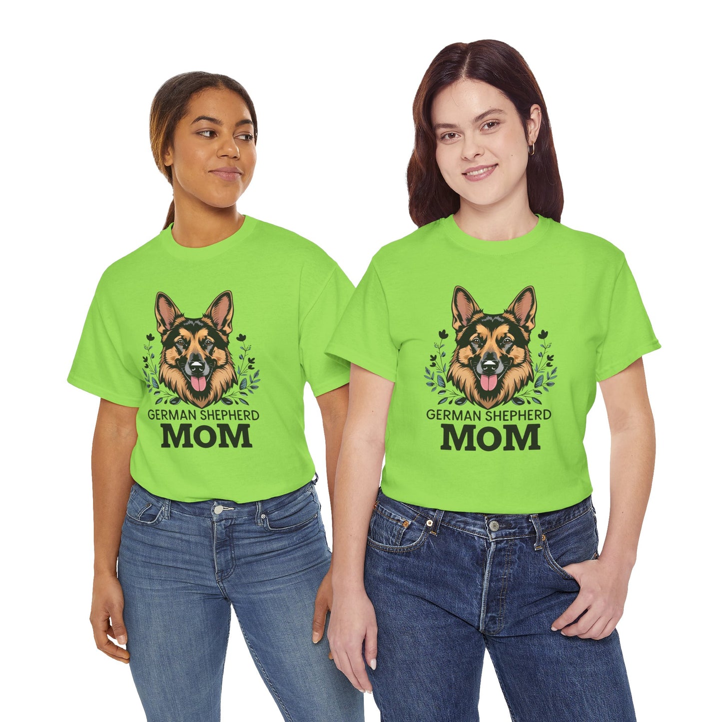German Shepherd Mom Tee - Perfect Gift for Dog Lovers, Animal Lovers, Pet Parenthood, Birthday, Mother's Day