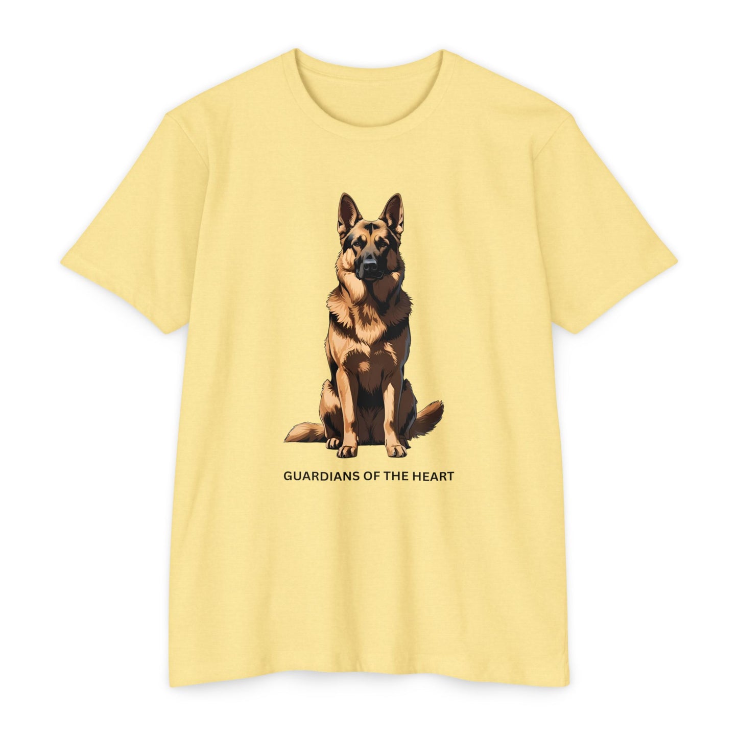 Guardians of the Heart German Shepherd T-Shirt, Unisex Dog Lover Tee, Gift for Pet Lovers, Casual Everyday Wear