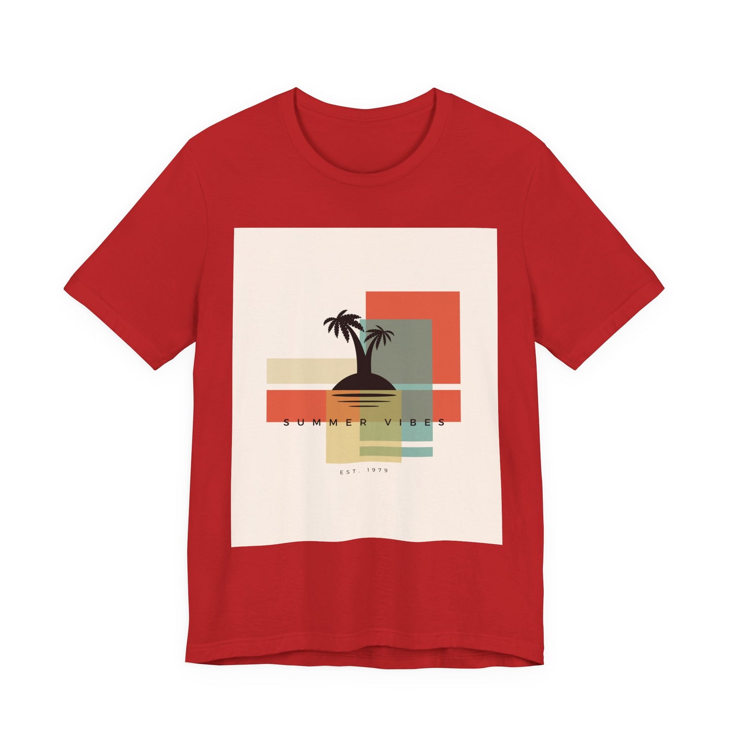 Tropical Sunset Tee, Summer Vibes Shirt, Vacation Outfit, Unisex Graphic Tee, Gift for Beach Lovers, Casual Wear