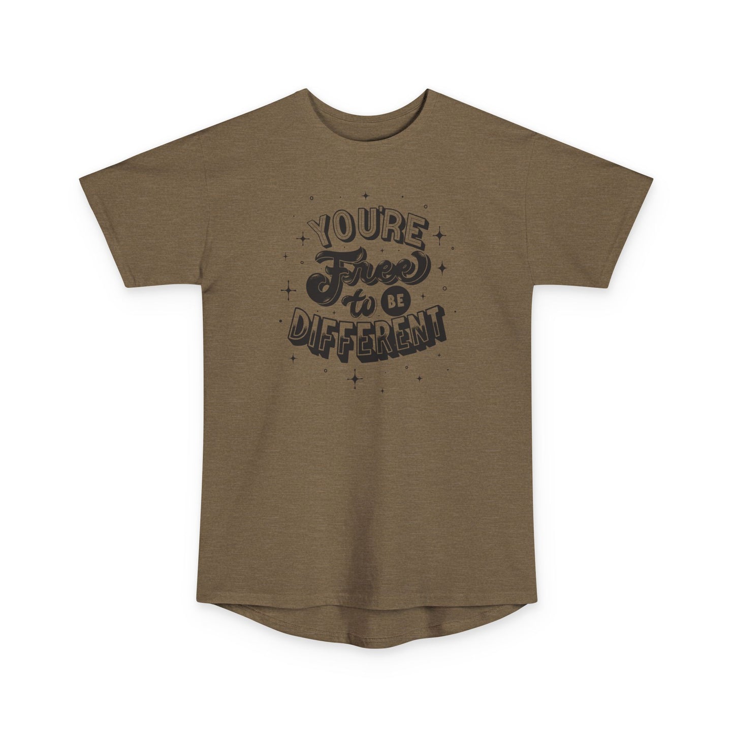 Urban Inspiration Tee - You're Free to Be Different, Casual Streetwear, Unique Gift, Everyday Comfort, Festival Style