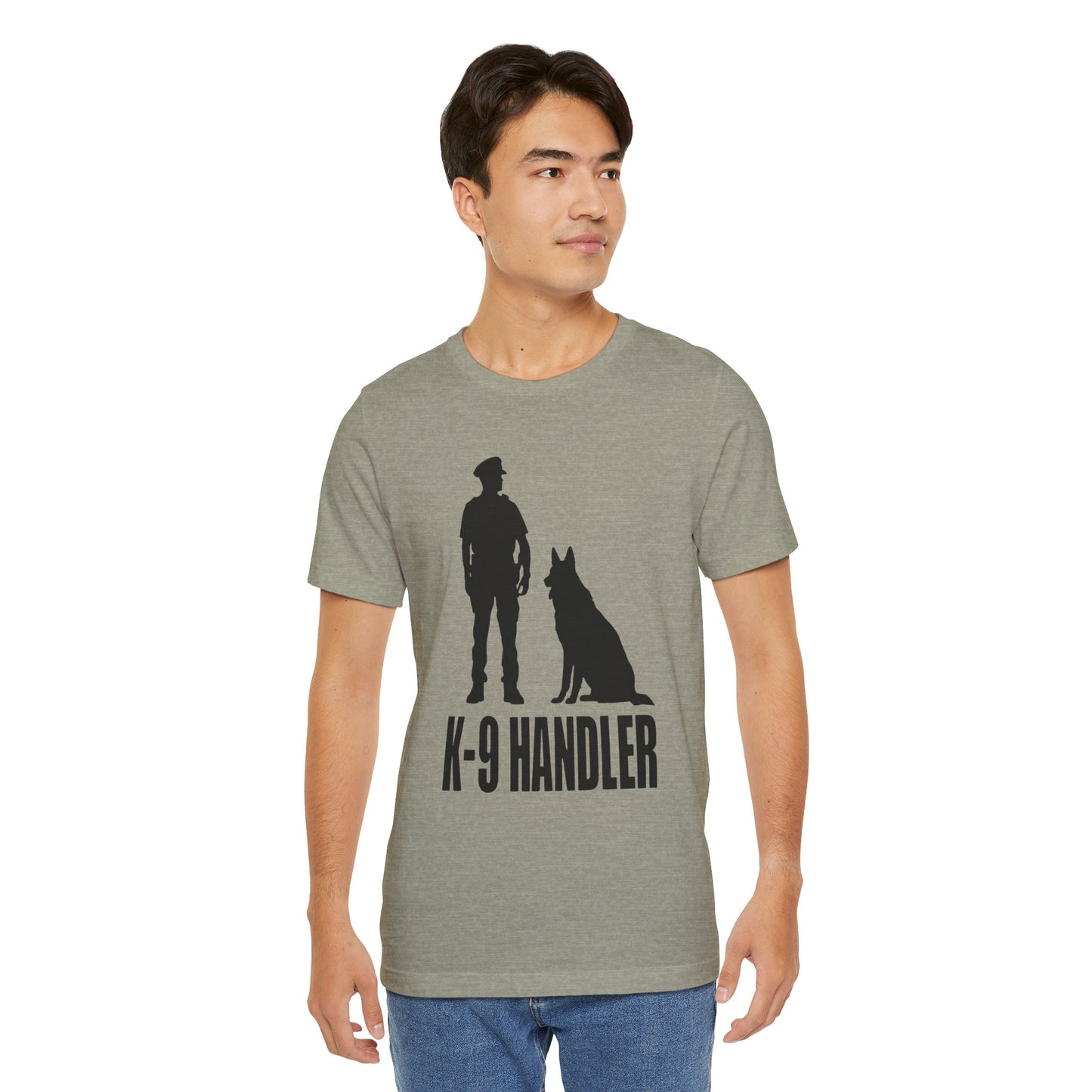 K9 Handler Unisex Tee, Dog Lover Gift, Pet Handler Shirt, Animal Advocate Apparel, Canine Enthusiast Top, Training Gear