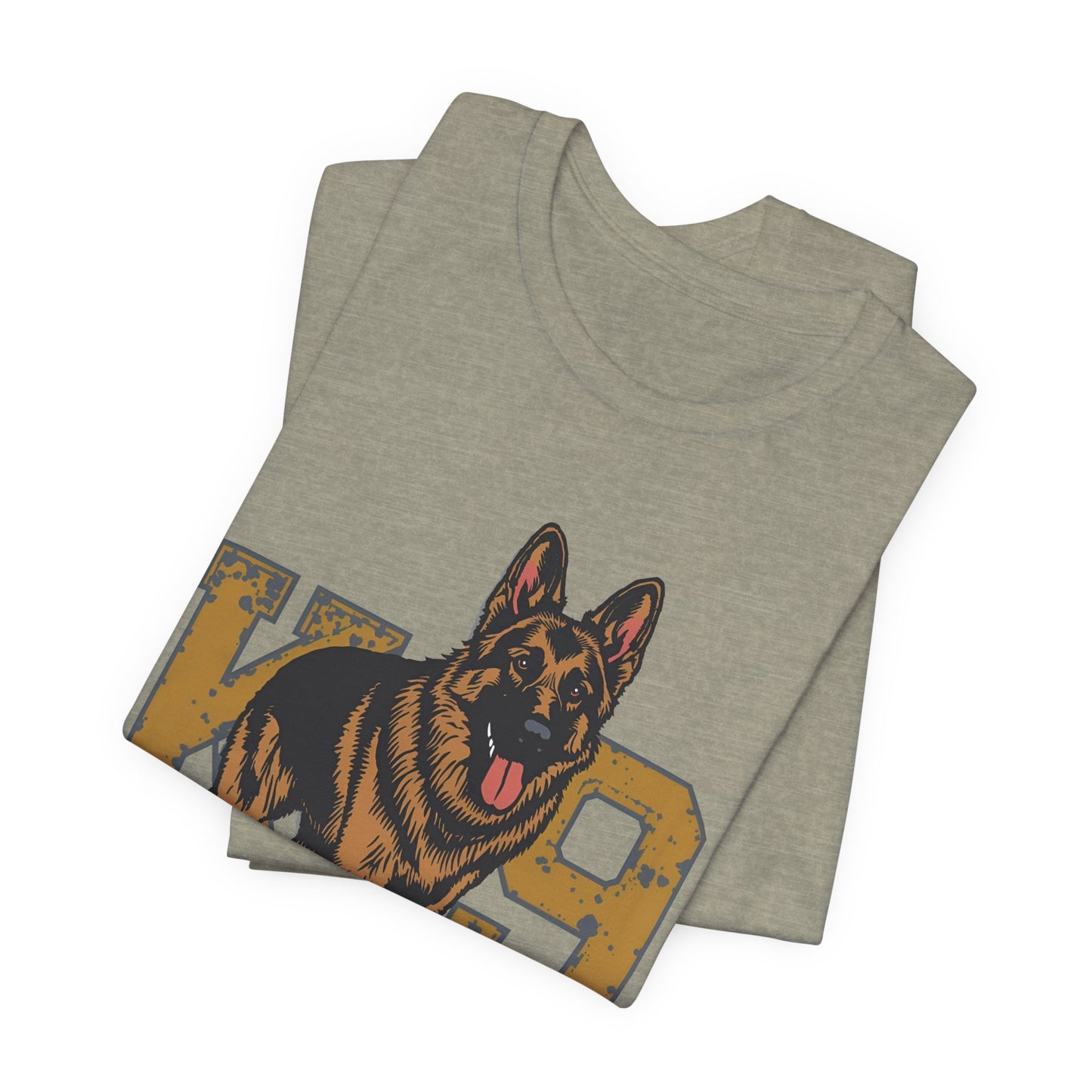 K9 Dog Lover German Shepherd Tee, Pet Owner Gift, Unisex Jersey Shirt