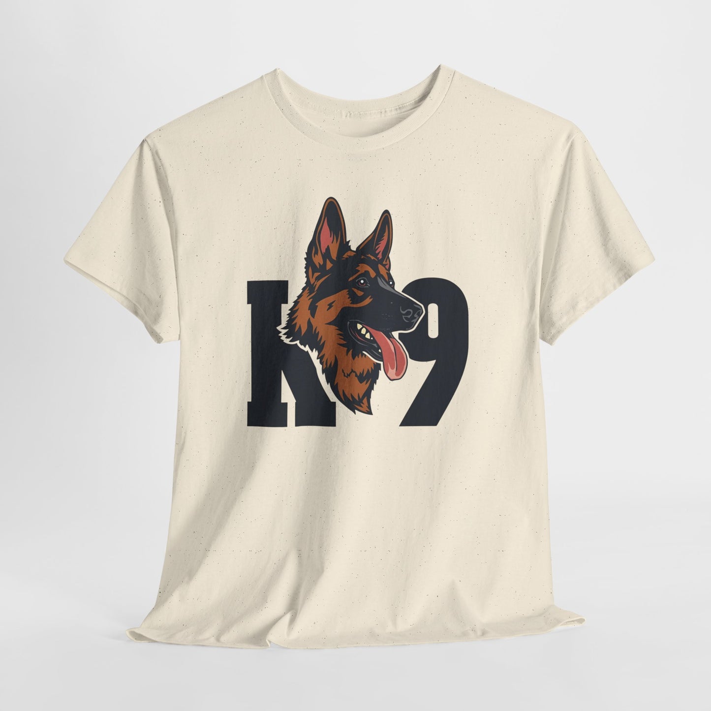 German Shepherd K9 Lover Unisex Heavy Cotton Tee | Dog Owner Gift, Dog Lover Apparel