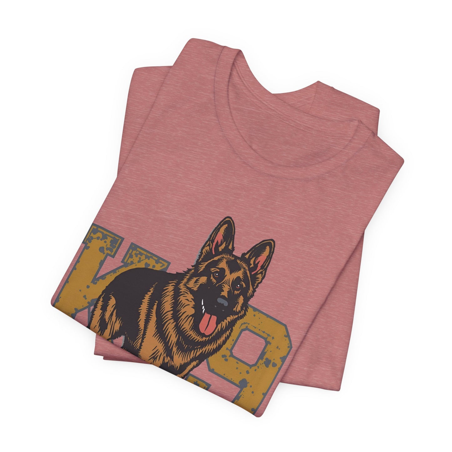 K9 Dog Lover German Shepherd Tee, Pet Owner Gift, Unisex Jersey Shirt