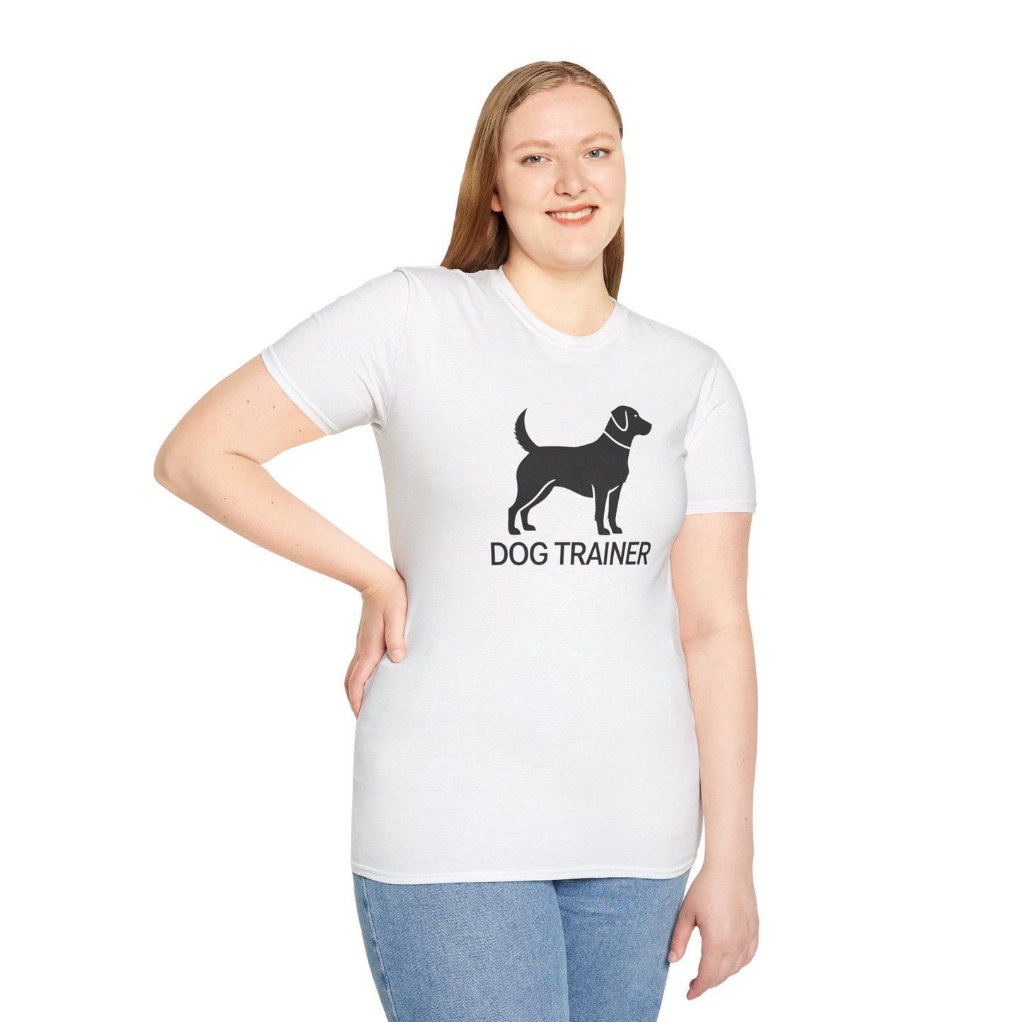 Dog Trainer Unisex Softstyle T-Shirt | Casual Pet Lover Tee, Gifts for Dog Trainers, Dog Lover Apparel
