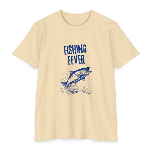 Fishing Fever Unisex T-Shirt, Casual Summer Tee, Gift for Fisherman, Outdoor Apparel, Fishing Enthusiast Top