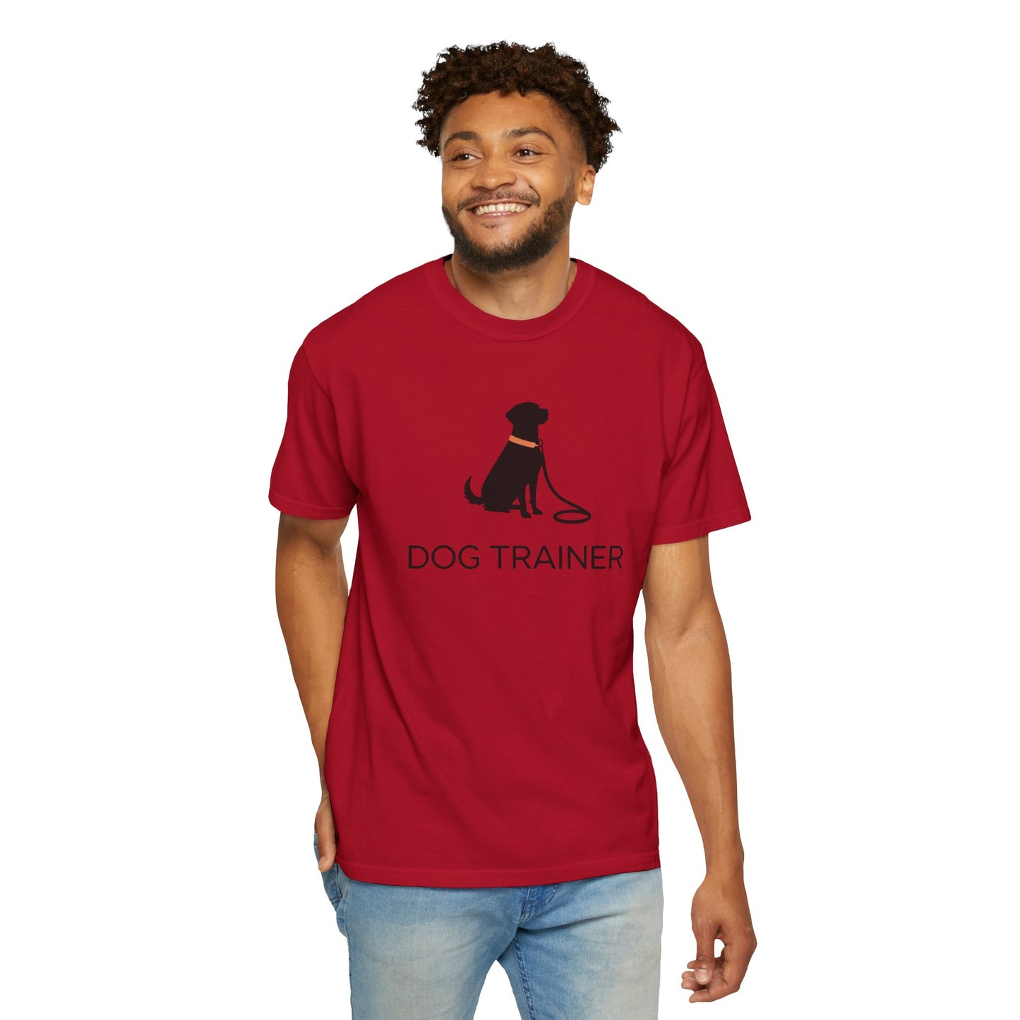 Dog Trainer T-Shirt, Black Dog, Pet Lover Gift, Animal Care Apparel, Gift for Dog Trainers