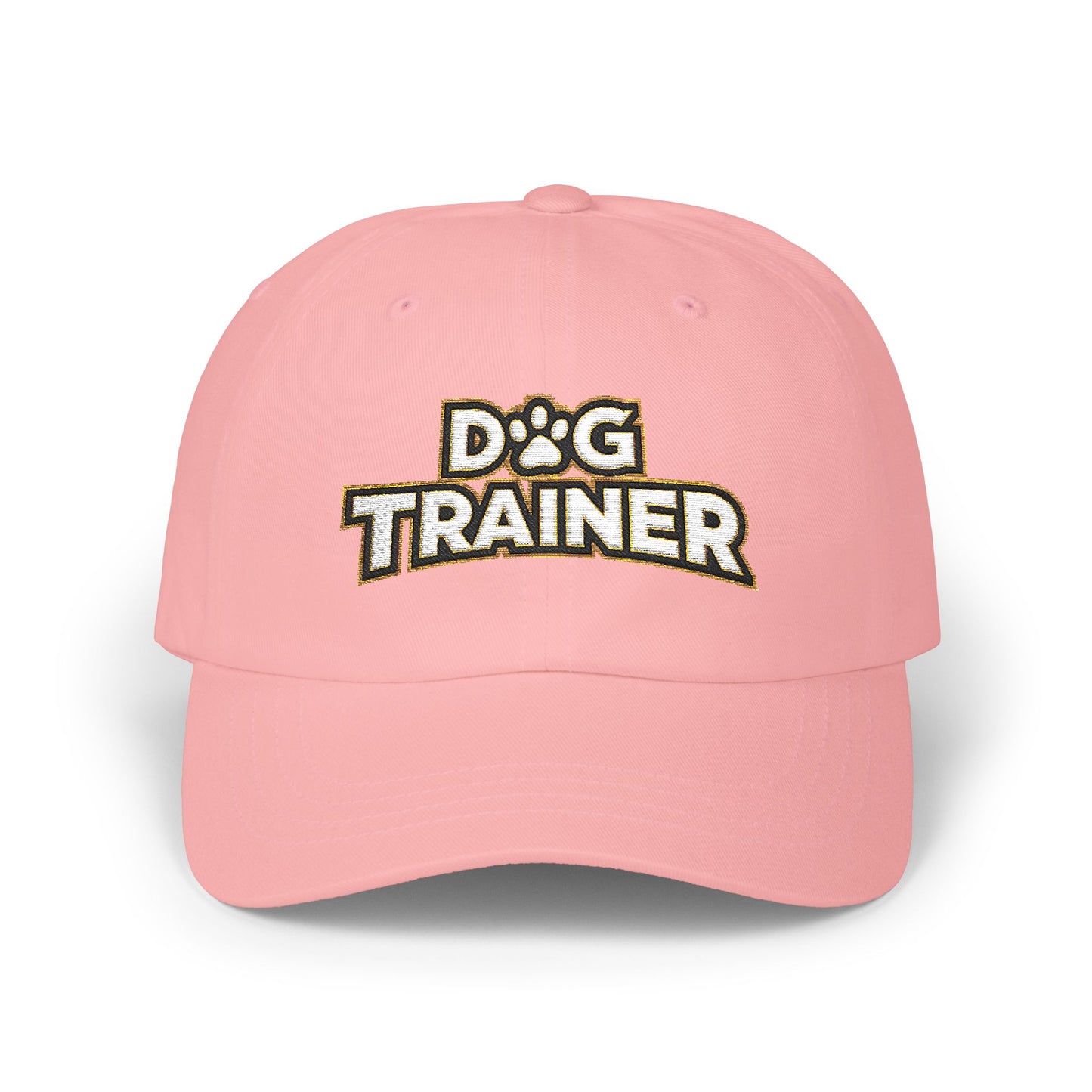 Embroidered Dog Trainer Classic Dad Cap, Adjustable Baseball Cap, Dog Owner Accessory