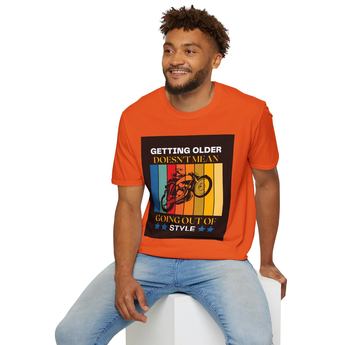 Vintage Motorcycle T-Shirt - Fun Gift for Bikers, Birthday, Unisex Apparel, Casual Wear, Fashion Statement