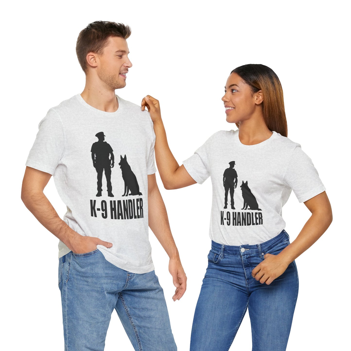 K9 Handler Unisex Tee, Dog Lover Gift, Pet Handler Shirt, Animal Advocate Apparel, Canine Enthusiast Top, Training Gear