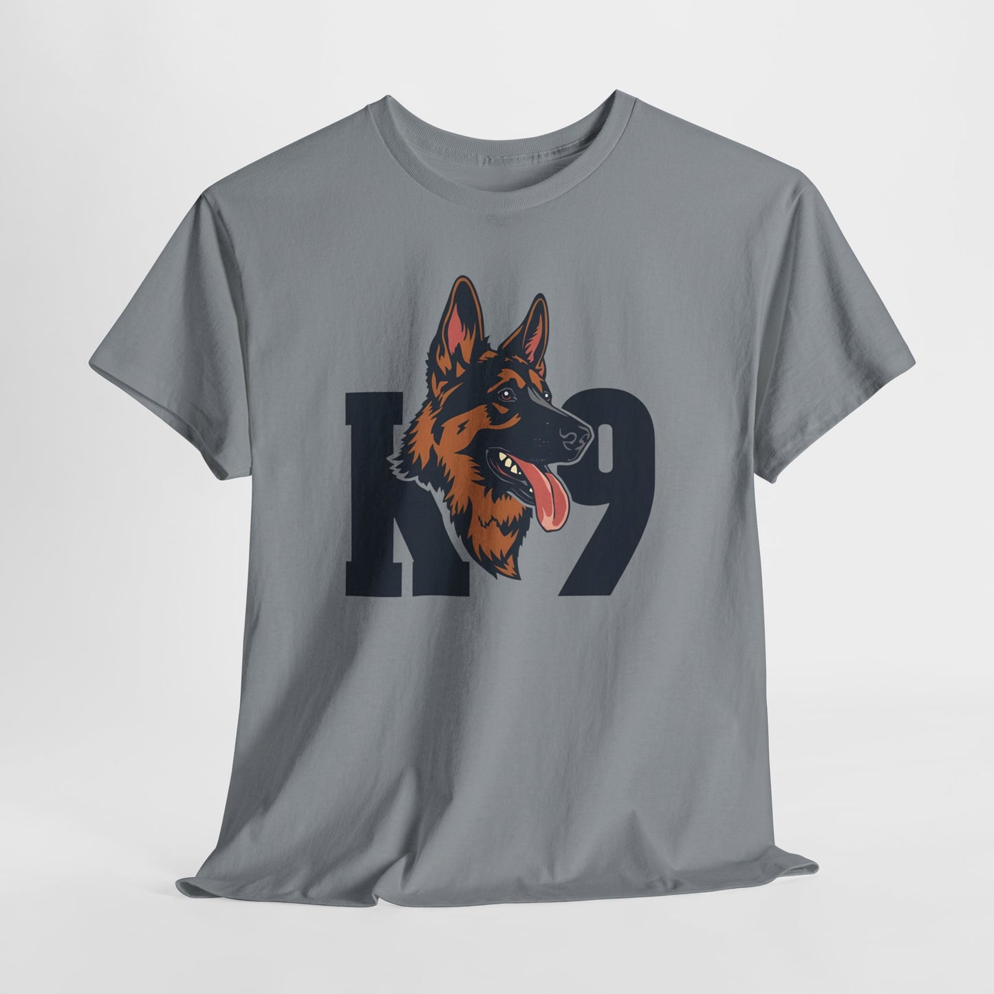 German Shepherd K9 Lover Unisex Heavy Cotton Tee | Dog Owner Gift, Dog Lover Apparel