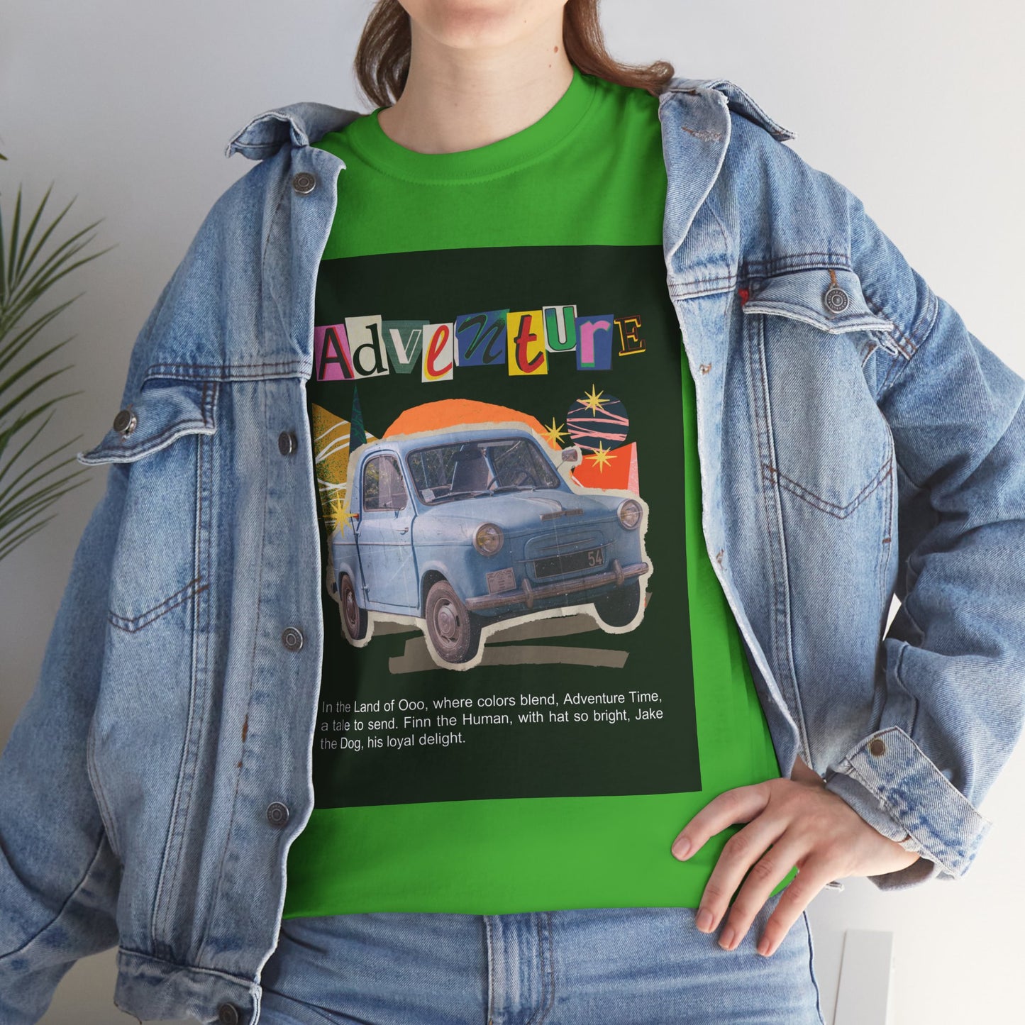 Adventure-Themed Unisex Cotton Tee, Retro Car Graphic Tee, Travel T-Shirt, Gift for Adventurers, Vintage Exploration Top