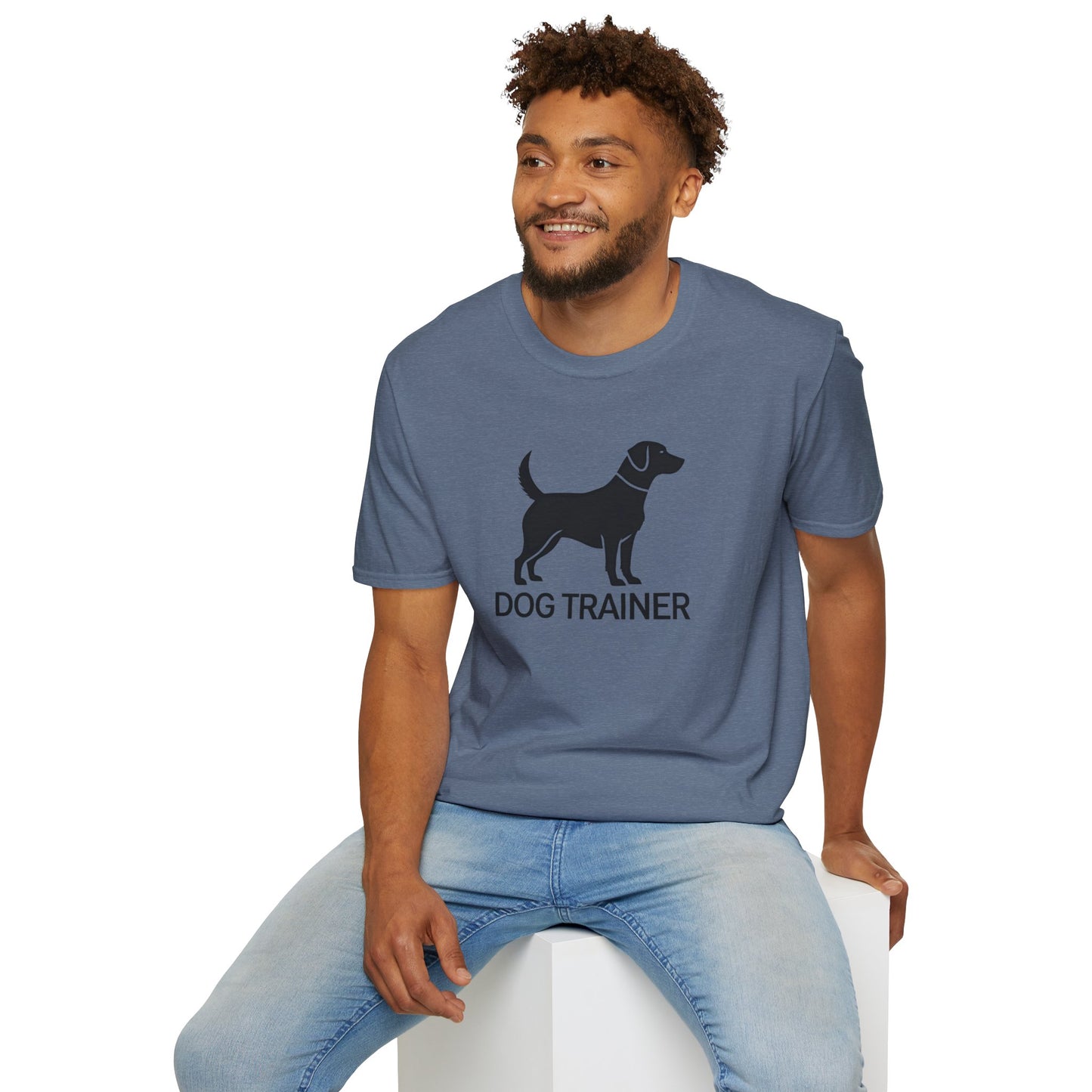 Dog Trainer Unisex Softstyle T-Shirt | Casual Pet Lover Tee, Gifts for Dog Trainers, Dog Lover Apparel