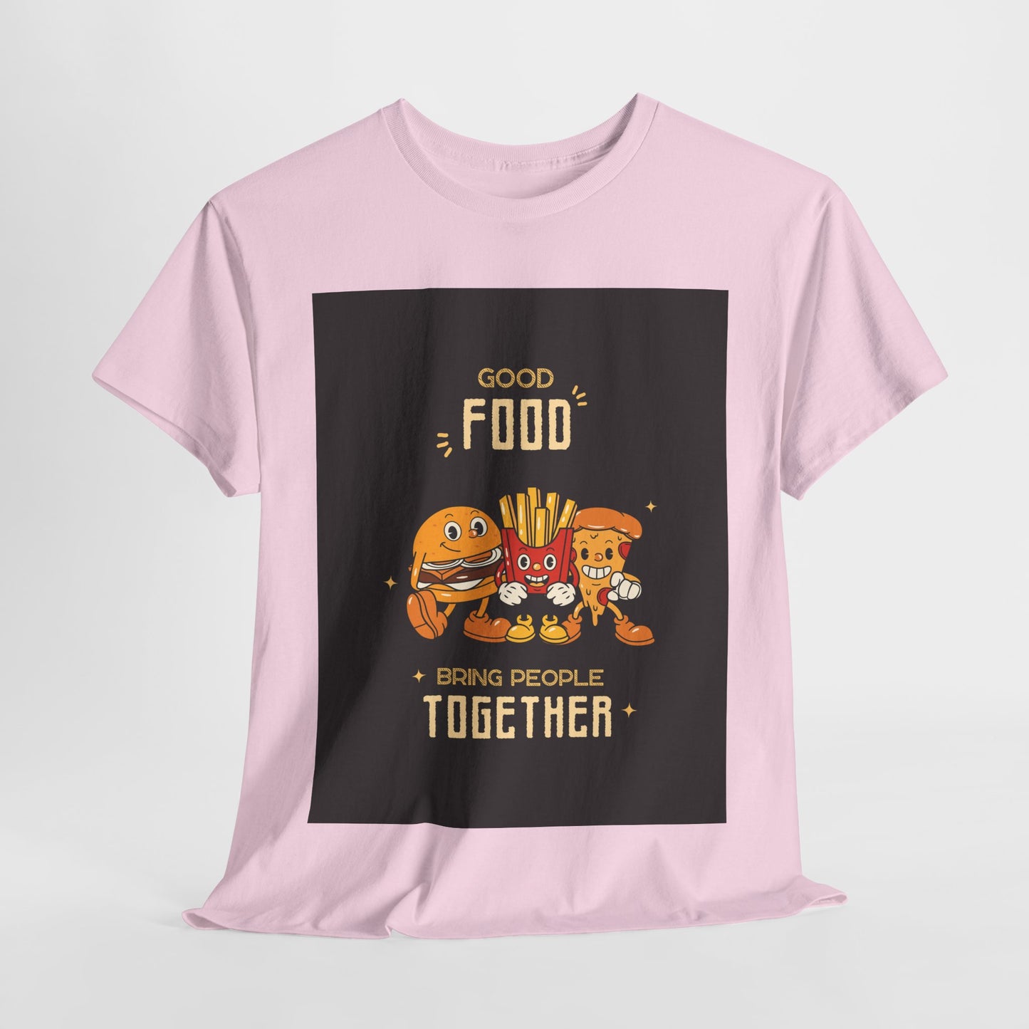 Good Food Unisex Tee | Fun Foodie Shirt, Gift for Food Lovers, Casual Wear, Kitchen Humor, BBQ Party