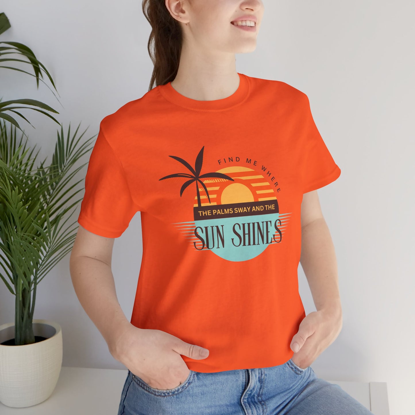 Tropical Vibes Tee - Relaxing Beach Sunset Design for Travelers and Summer Lovers, Perfect Gift for Vacations, Beach Days, and Casual Style