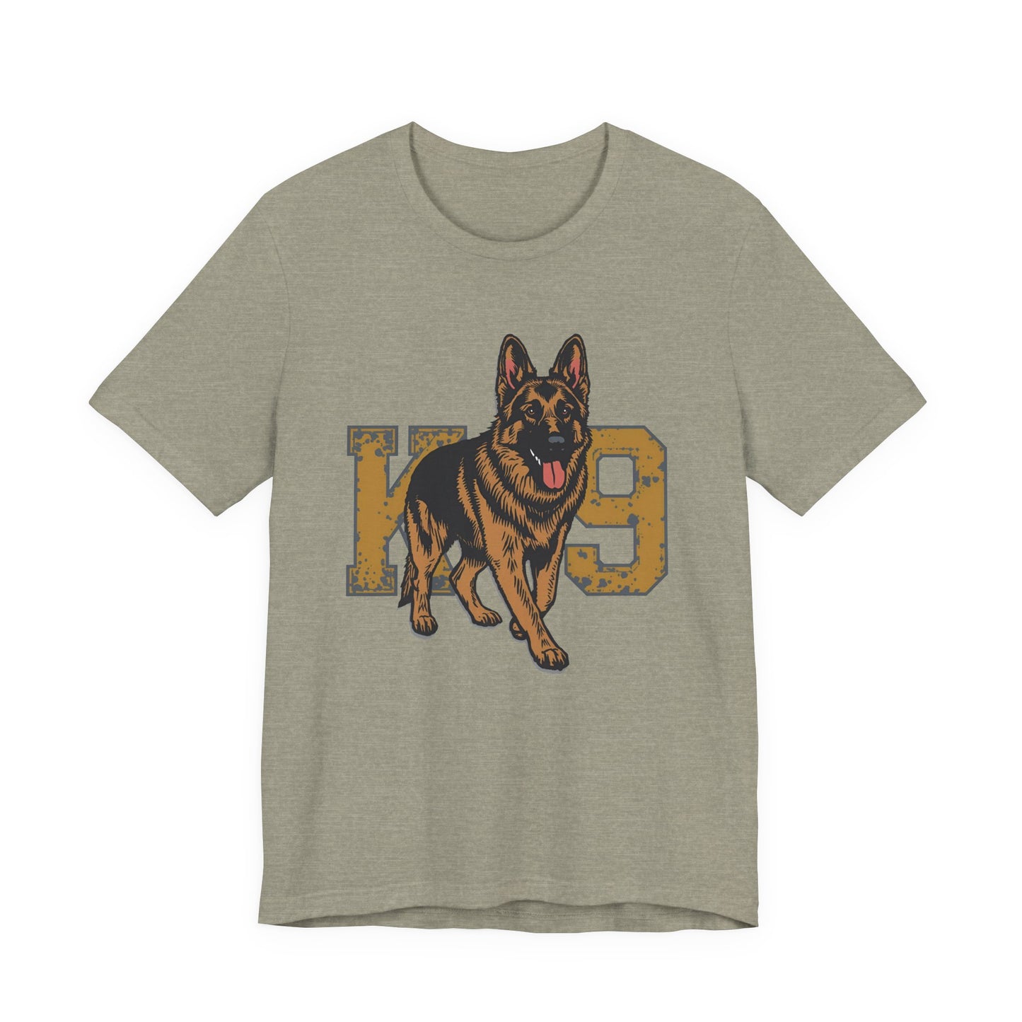 K9 Dog Lover German Shepherd Tee, Pet Owner Gift, Unisex Jersey Shirt