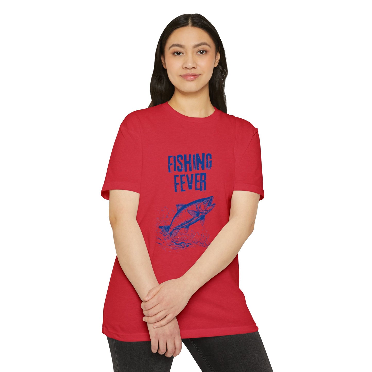 Fishing Fever Unisex T-Shirt, Casual Summer Tee, Gift for Fisherman, Outdoor Apparel, Fishing Enthusiast Top