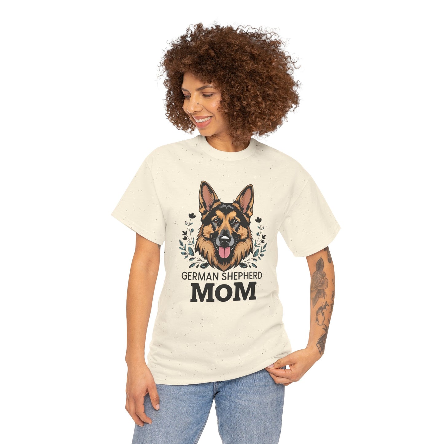German Shepherd Mom Tee - Perfect Gift for Dog Lovers, Animal Lovers, Pet Parenthood, Birthday, Mother's Day