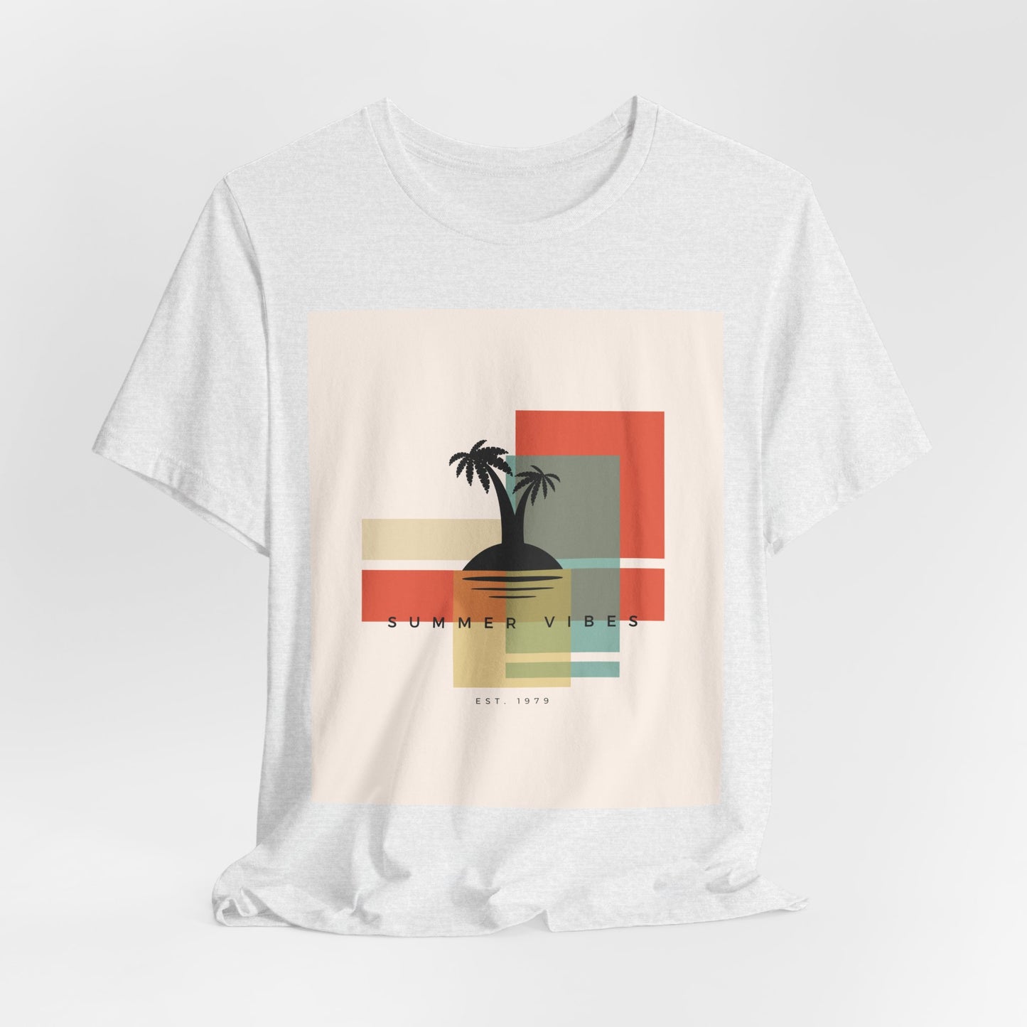 Tropical Sunset Tee, Summer Vibes Shirt, Vacation Outfit, Unisex Graphic Tee, Gift for Beach Lovers, Casual Wear