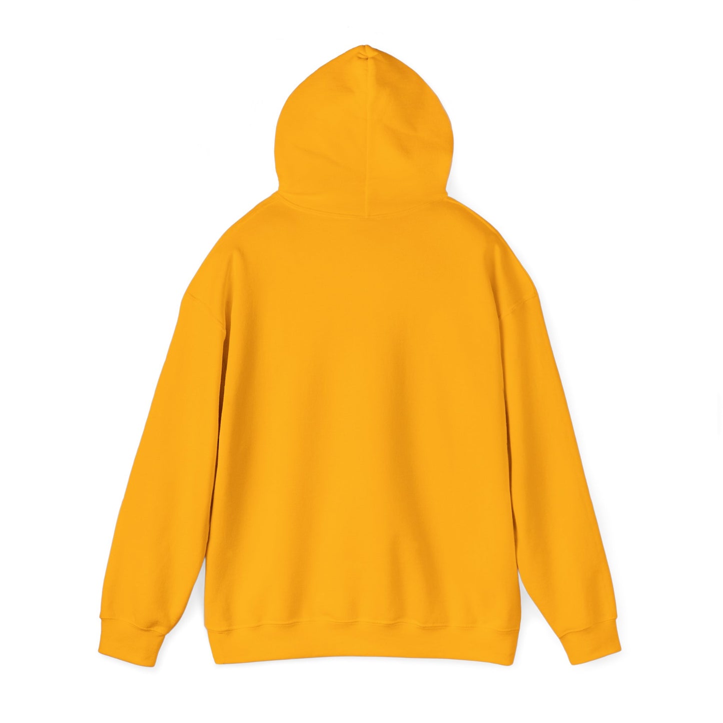 Unisex Dog Lover Hoodie With a Graphic of German Shepherd Wearing a Yellow Rain Coat